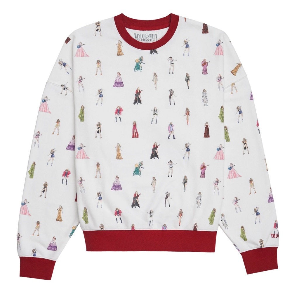 NWT TAYLOR SWIFT | THE ERAS TOUR CREWNECK SWEATSHIRT 4X